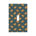 thumbnail image 1 of Haiem Hot Dog 6 Pattern Decorative Wall Plates, 1-Gang 5.0" x3.0", Unbreakable Thermoplastic Faceplate Cover for Decorator Receptacle Outlet & Switch-Style T, 1 of 6