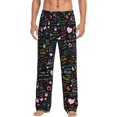 thumbnail image 1 of Haiem I love you Mom Men's Pajama Pants Ultra Lightweight Pjs Bottoms Sleepwear Bottom Pants with Pocket Drawstring-XX-Large, 1 of 7