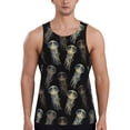 thumbnail image 1 of Haiem Jellyfish Men Workout Tank Top Gym Bodybuilding Sleeveless Muscle T Shirts Athletic Tank Breathable Workout Shirt-Large, 1 of 9