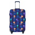 thumbnail image 1 of Haiem Jellyfish colorful Luggage Cover Printed Suitcase Covers for Luggage Elastic Washable Suitcase Protector Fits 18-32 Inch Luggage-Large, 1 of 8