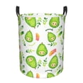 thumbnail image 1 of Haiem Kawaii Avocado Laundry Basket, Laundry Hamper, Collapsible Laundry Baskets, Dirty Clothes Hamper, Waterproof with Handles for College Dorm, Family-Medium, 1 of 8