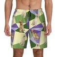 thumbnail image 1 of Haiem Labrador Retriever Dog Mens Swim Trunks with Compression Liner 2 in 1 Swimming Shorts Stretch Swimwear Quick Dry,Board Shorts-Small, 1 of 9