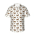 thumbnail image 1 of Haiem Labrador Retriever Dog Printed Hawaiian Shirt for Men - Men’s Casual Beach Summer Shirts - Stretch Fabric with Modern Fit-X-Large, 1 of 9