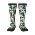thumbnail image 1 of Haiem Labrador Retriever Dog Socks, Funny Novelty Crazy Design Cotton Socks Sports Socks Knee High Socks For Men, Women,1Pairs - Gift For Working Friends, 1 of 9