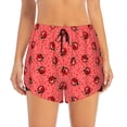thumbnail image 1 of Haiem Ladybugs On Red Polka Dot Women's 2 in 1 Running Shorts - Lightweight Athletic Workout Gym Yoga Breathable Sports Shorts Liner with Phone Pockets-Large, 1 of 9