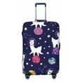 thumbnail image 1 of Haiem Lama In Space Luggage Cover,Durable, Washable Suitcase Protector With Anti-Scratch Technology - Keep Your Luggage Looking New Large, 1 of 9