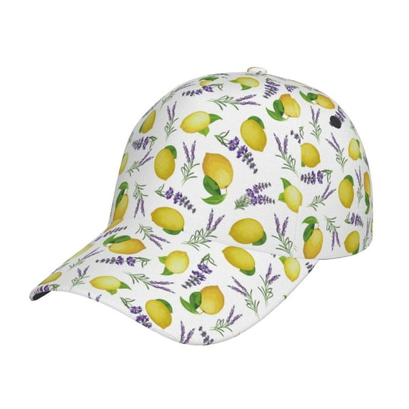 Haiem Lavender Flowers Baseball Cap Dad Hat Cotton Soft Adjustable Fashion Hats for Men Women Unisex Style Headwear