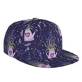thumbnail image 1 of Haiem Lavender Flowers Classic Snapback Cap Flat Bill Hat Baseball Cap Adjustable Size Cotton Dad Hat, 1 of 9