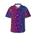 thumbnail image 1 of Haiem Leopard Neon Rainbow Gradient Men'S Pajama Pants Ultra Lightweight Pjs Bottoms Sleepwear Bottom Pants With Pocket Drawstring-Medium, 1 of 9