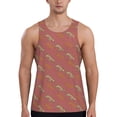 thumbnail image 1 of Haiem Leopard Print Men Workout Tank Top Gym Bodybuilding Sleeveless Muscle T Shirts Athletic Tank Breathable Workout Shirt-4X-Large, 1 of 9