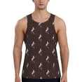 thumbnail image 1 of Haiem Leopard Print Men Workout Tank Top Gym Bodybuilding Sleeveless Muscle T Shirts Athletic Tank Breathable Workout Shirt-XX-Large, 1 of 9