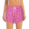 thumbnail image 1 of Haiem Leopard Women's 2 in 1 Running Shorts - Lightweight Athletic Workout Gym Yoga Breathable Sports Shorts Liner with Phone Pockets-XX-Large, 1 of 9