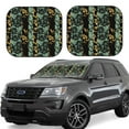 thumbnail image 1 of Haiem Lilies Flowers Car Windshield Sun Shade (2 Pieces) Foldable Windshield Sun Shade Car Accessories for Truck SUV Pickup-Small, 1 of 7