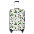 thumbnail image 1 of Haiem Lilies Flowers Luggage Cover Printed Suitcase Covers for Luggage Elastic Washable Suitcase Protector Fits 18-32 Inch Luggage-X-Large, 1 of 9
