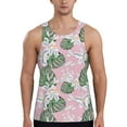thumbnail image 1 of Haiem Lilies Flowers Men Workout Tank Top Gym Bodybuilding Sleeveless Muscle T Shirts Athletic Tank Breathable Workout Shirt-, 1 of 9