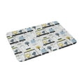 thumbnail image 1 of Haiem Lion Hippo Elephant On The Car Front Door Mat Indoor Outdoor Entrance, Waterproof All-Season, All-Weather Doormat, Durable Flannel Fabric, Fade Resistant, Low Profile, 16x24in, 1 of 8