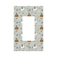 thumbnail image 1 of Haiem Little Puppies Pattern Decorative Wall Plates, 1-Gang 5.0" x3.0", Unbreakable Thermoplastic Faceplate Cover for Decorator Receptacle Outlet & Switch-Style U, 1 of 6