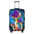 thumbnail image 1 of Haiem Magic Mushrooms ,Fireflies Luggage Cover Printed Suitcase Covers for Luggage Elastic Washable Suitcase Protector Fits 18-32 Inch Luggage-Large, 1 of 9
