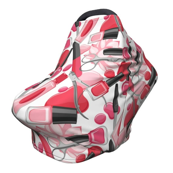 Haiem Makeup Baby Nursing Cover & Nursing Poncho - Multi Use Cover for Baby Car Seat Canopy, Stroller Cover, 360°Full Privacy Breastfeeding Coverage