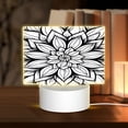 thumbnail image 1 of Haiem Mandala Floral Line Art Pattern Acrylic Night Light Gift with 3 Color ModesTouch-Sensitive LED Lamp Perfect Gift for Mother's Day, Birthday, or Christmas, 1 of 9