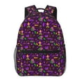 thumbnail image 1 of Haiem Mardi Gra2 Printed School Backpack,Casual Travel Lightweight Backpack,Durable Comfortable Multifunctional Backpack,Laptop Backpack, 1 of 5