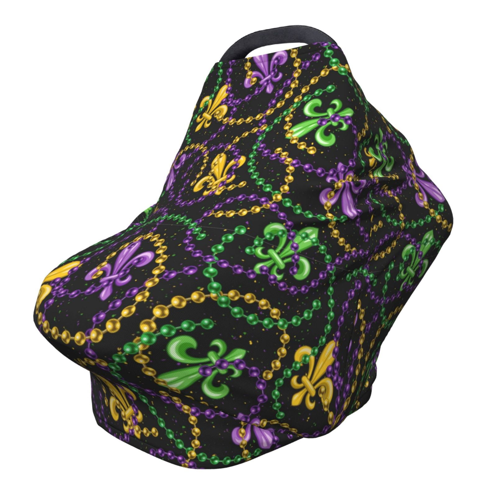 mardi gras rain poncho