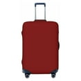 thumbnail image 1 of Haiem Maroon Luggage Cover Printed Suitcase Covers for Luggage Elastic Washable Suitcase Protector Fits 18-32 Inch Luggage-X-Large, 1 of 9