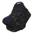 thumbnail image 1 of Haiem Mathematica Science Baby Nursing Cover & Nursing Poncho - Multi Use Cover for Baby Car Seat Canopy, Stroller Cover, 360°Full Privacy Breastfeeding Coverage, 1 of 1