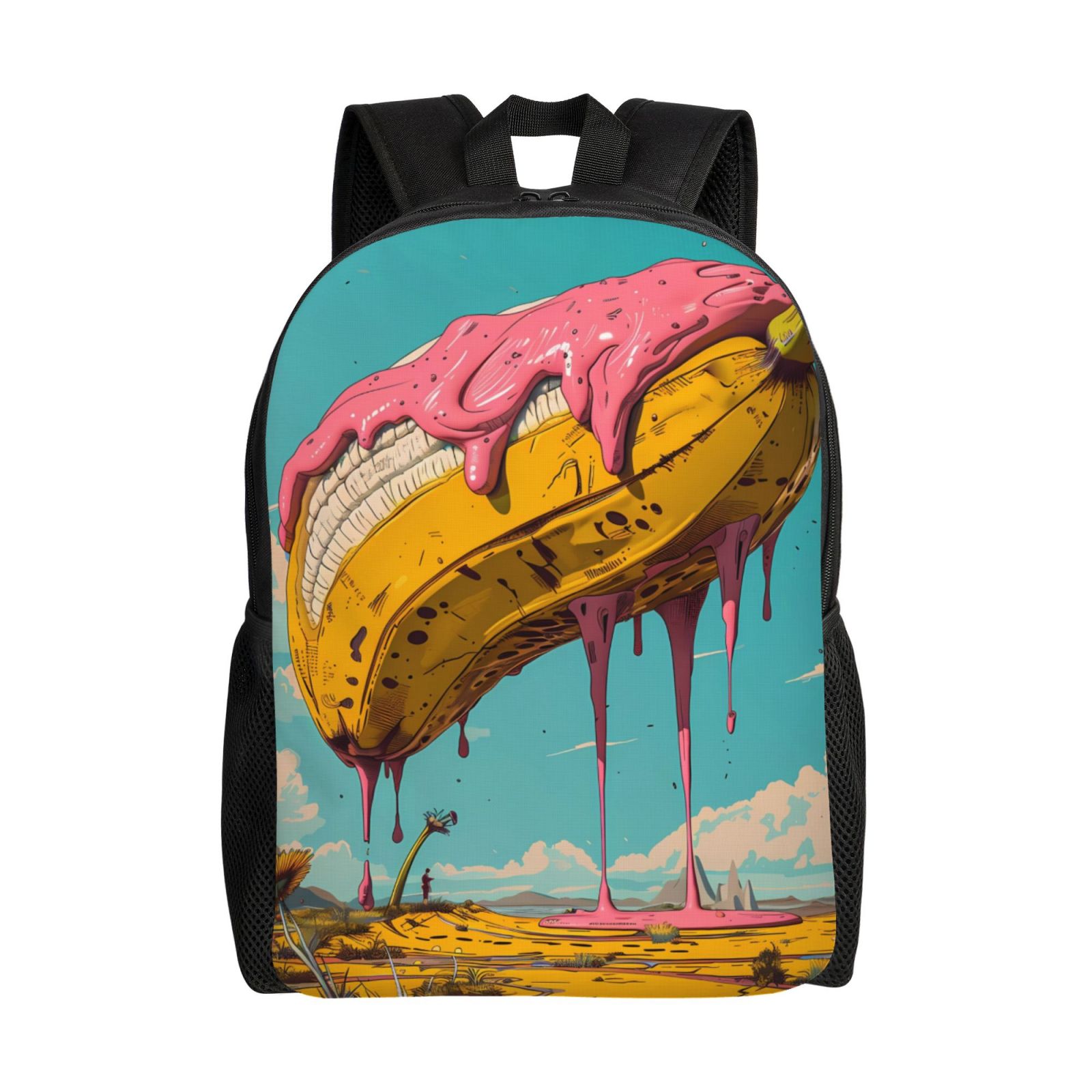 Haiem Melting Banana Fantasy Backpack - Stylish and Durable 15-inch ...