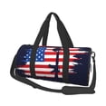 thumbnail image 1 of Haiem Memorial Day Pattern Gym Bag for Women Men, Waterproof Travel Duffel Bags, Personal Item Travel Bag Weekender Bag with Shoes Compartment & Wet Pocket, 1 of 8