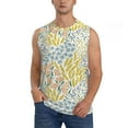 thumbnail image 1 of Haiem Men's Boho Print Tank Tops Summer Sleeveless Cut Off Workout T-Shirts Fitness Vest Athletic Undershirts-X-Large, 1 of 8