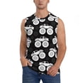 thumbnail image 1 of Haiem Men's Cool Car Print Tank Tops Summer Sleeveless Cut Off Workout T-Shirts Fitness Vest Athletic Undershirts-Small, 1 of 8