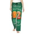 thumbnail image 1 of Haiem Merry Christmas 2025 Women's Pajama Pants Ultra Lightweight Pjs Bottoms Sleepwear Bottom Pants With Pocket Drawstring-XX-Large, 1 of 7