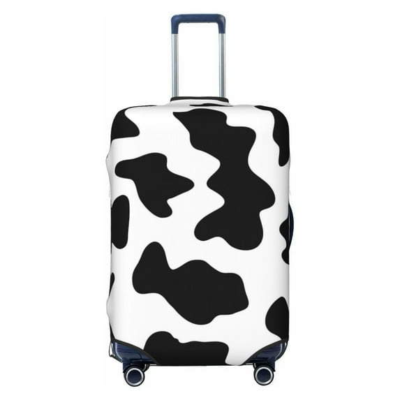 Haiem Milk Cow Luggage Cover,Durable, Washable Suitcase Protector With Anti-Scratch Technology - Keep Your Luggage Looking New X-Large