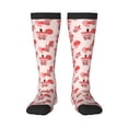 thumbnail image 1 of Haiem Milk Tea Socks, Funny Novelty Crazy Design Cotton Socks Sports Socks Knee High Socks For Men, Women,1Pairs - Gift For Working Friends, 1 of 9