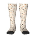 thumbnail image 1 of Haiem Milk Tea Socks, Funny Novelty Crazy Design Cotton Socks Sports Socks Knee High Socks For Men, Women,1Pairs - Gift For Working Friends, 1 of 9