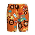 thumbnail image 1 of Haiem Monster Truck Men's Pajama Short with Soft Woven Cotton Elastic Waistband Sleep Short-XX-Large, 1 of 9