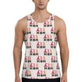 thumbnail image 1 of Haiem Mothers Day Men Workout Tank Top Gym Bodybuilding Sleeveless Muscle T Shirts Athletic Tank Breathable Workout Shirt-X-Large, 1 of 9
