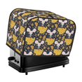 thumbnail image 1 of Haiem Mouse Cheese Print Toaster Covers 2 Slice Wide Slot,Bread Dust Cover & Fingerprint Protection,Bread Machine Cover,Appliance Covers, 1 of 7