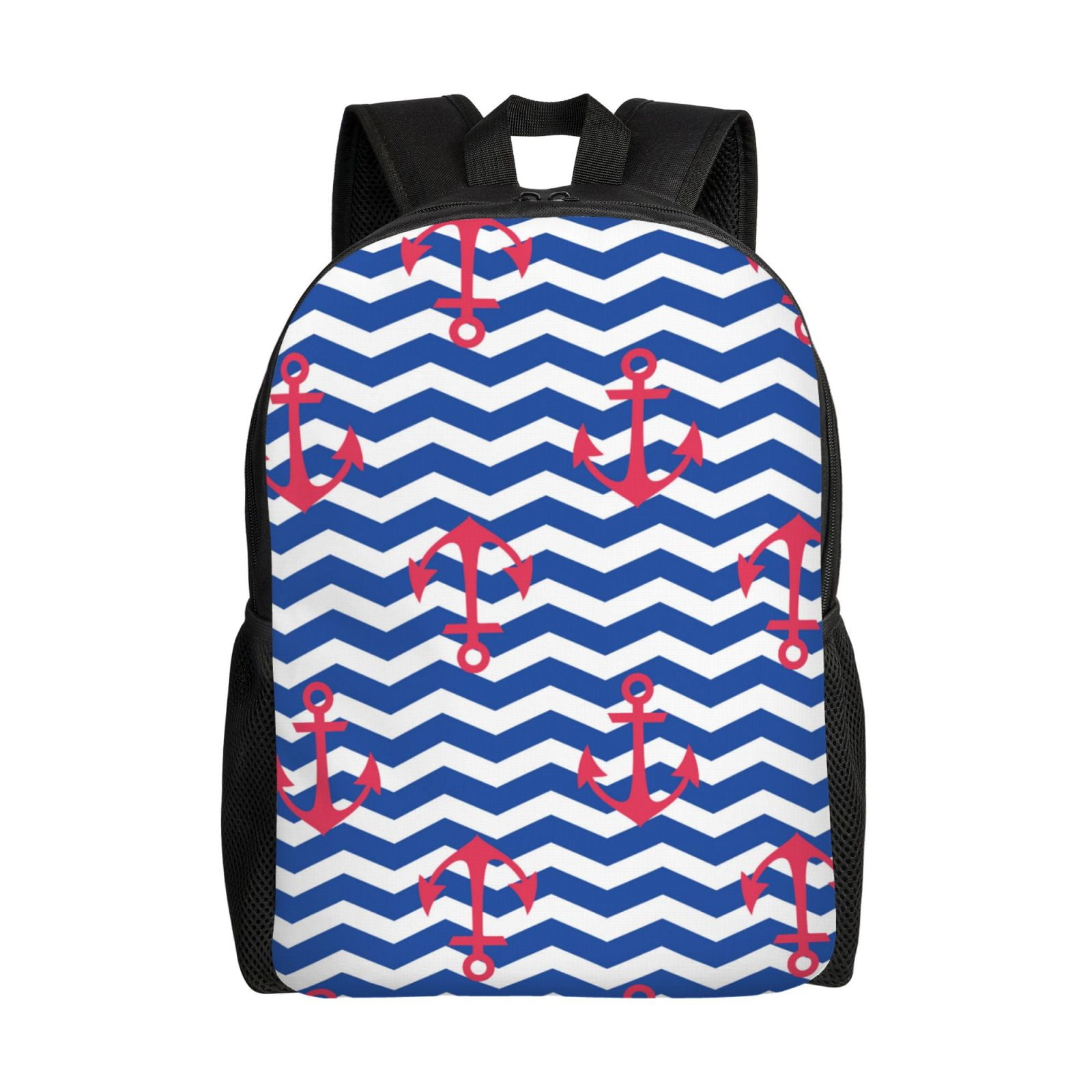 Haiem Nautical Anchors Backpack Stylish and Durable 15inch Laptop