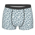 thumbnail image 1 of Haiem Nautical Theme Anchors Men's Boxer Briefs, Every Day Comfort Stretch Cotton Moisture-Wicking Underwear-Medium, 1 of 9