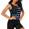 thumbnail image 1 of Haiem Navy Camouflage American Flag Workout Tank Tops for Women, Athletic Sports Slim-Fit Tank Tops, Compression Sleeveless Dry Fit Shirts,Athletic Shirt-Medium, 1 of 9