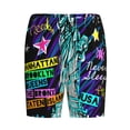 thumbnail image 1 of Haiem New York City Men's Pajama Short with Soft Woven Cotton Elastic Waistband Sleep Short-Large, 1 of 9