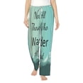 thumbnail image 1 of Haiem Not All Those Who Wander Are Lost1 Women's Pajama Pants Ultra Lightweight Pjs Bottoms Sleepwear Bottom Pants With Pocket Drawstring-Medium, 1 of 9