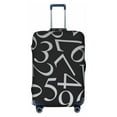 thumbnail image 1 of Haiem Numbers Luggage Cover Printed Suitcase Covers for Luggage Elastic Washable Suitcase Protector Fits 18-32 Inch Luggage-Large, 1 of 9