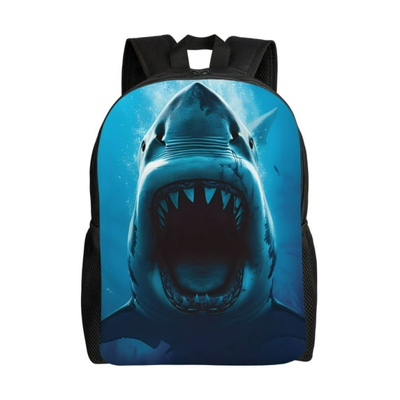 Haiem Open-Mouthed Shark Backpack - Stylish and Durable 15-inch Laptop Backpack with Waterproof Oxford Fabric