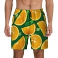 thumbnail image 1 of Haiem Orange Men'S Quick-Dry Swim Trunks: Comfortable Beach Shorts With Mesh Lining And Pockets - Ideal For Swimming And Sunbathing Medium, 1 of 9