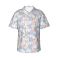 thumbnail image 1 of Haiem Orchids Flowers Printed Hawaiian Shirt for Men - Men’s Casual Beach Summer Shirts - Stretch Fabric with Modern Fit-3X-Large, 1 of 1