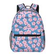 thumbnail image 1 of Haiem Orchids Flowers Printed School Backpack,Casual Travel Lightweight Backpack,Durable Comfortable Multifunctional Backpack,Laptop Backpack, 1 of 5
