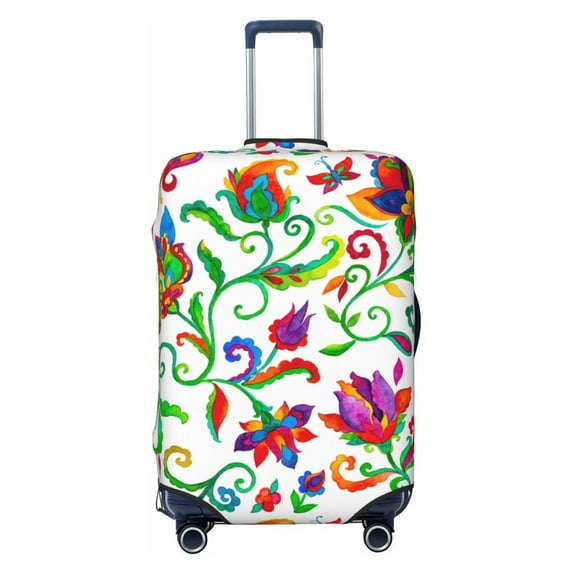 Haiem Paisley Luggage Cover,Durable, Washable Suitcase Protector With Anti-Scratch Technology - Keep Your Luggage Looking New X-Large
